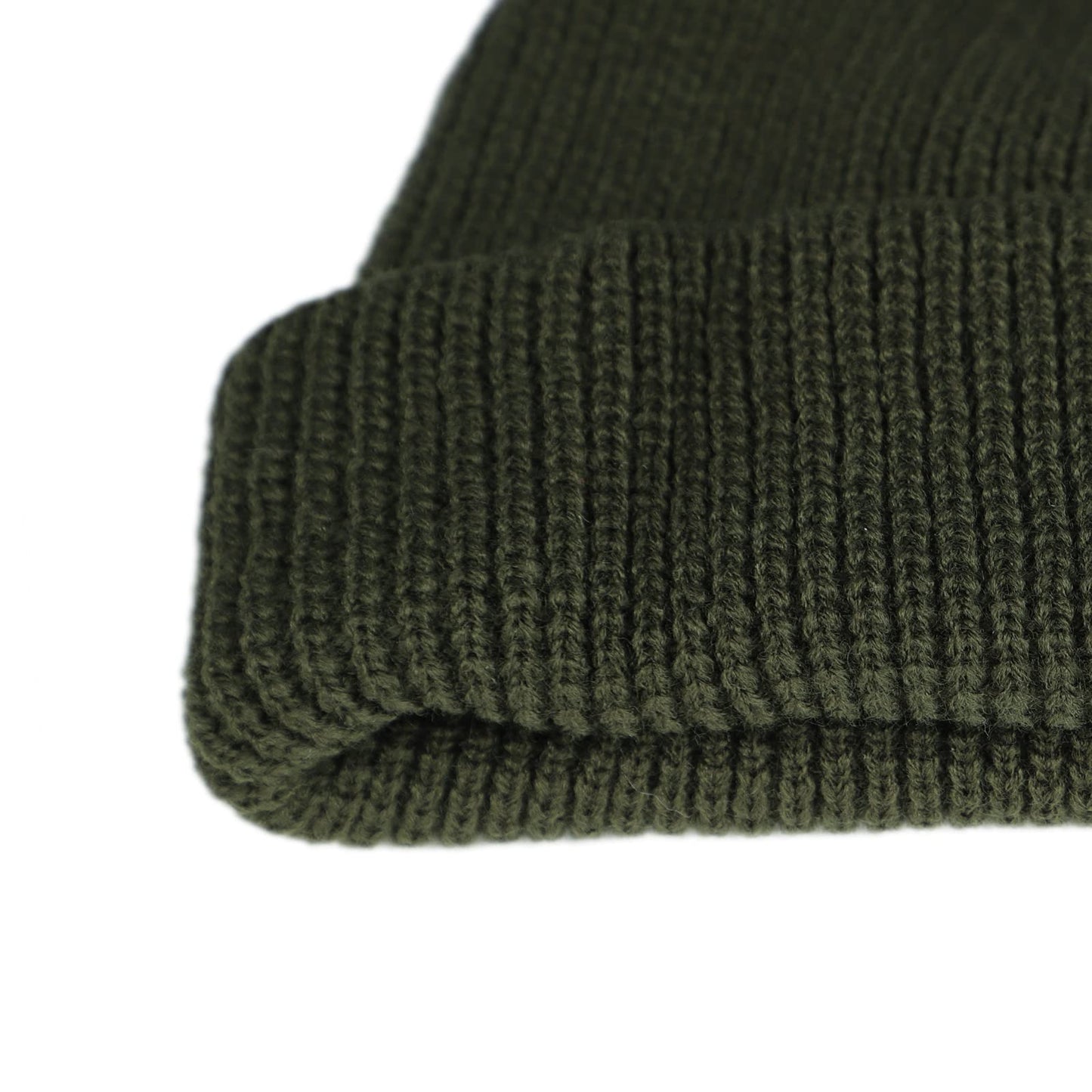 Unisex Thermal Knitted Beanie – Winter, Green"